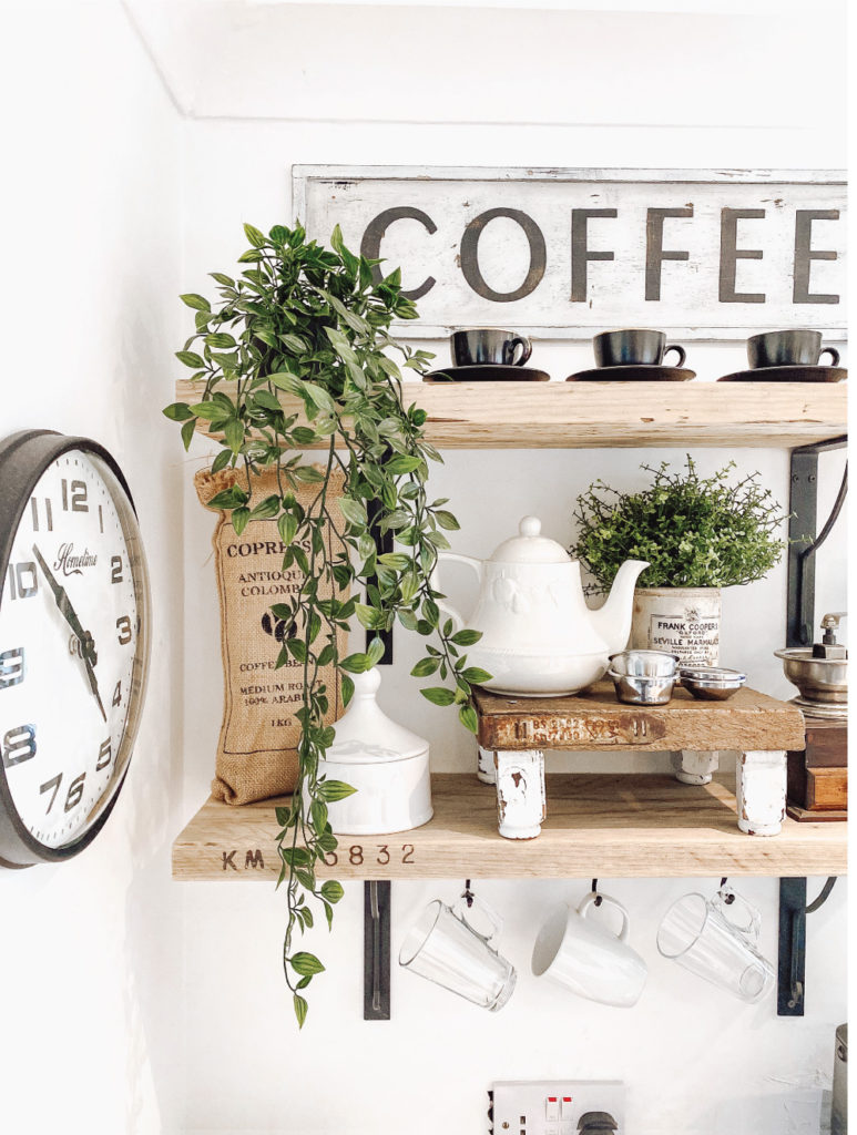 COFFEE BAR IDEAS FOR SPRING, Spring Coffee Bar Decor